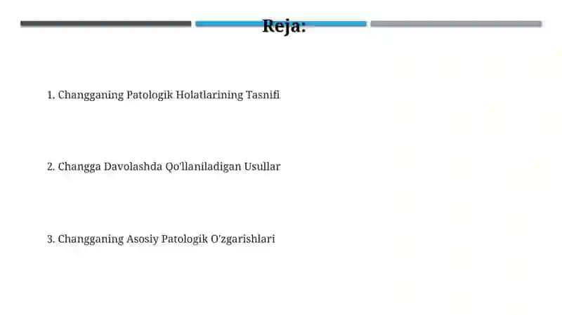 Changga oid patalogiyalar haqida tushuncha 2