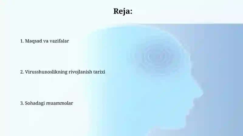 Virusologiya fanning rivojlanish tarixi 2
