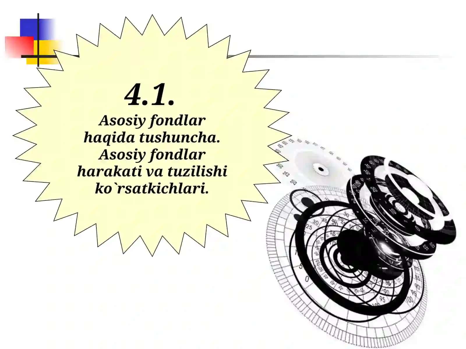 Sanoat ishlab chiqarishning asosiy fondlari va ishlab chiqarish quvvatlari 2
