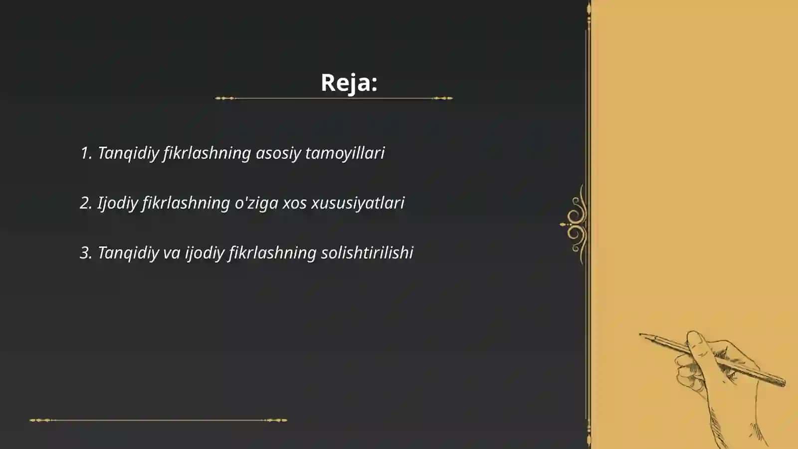 Tanqidiy fikrlashn va ijodiy fikrlash 2