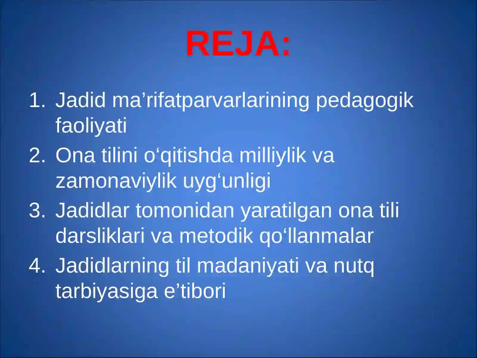 Jadid ma'rifatparvarlarining ona tilini o'qitishga oid qarashlari 2