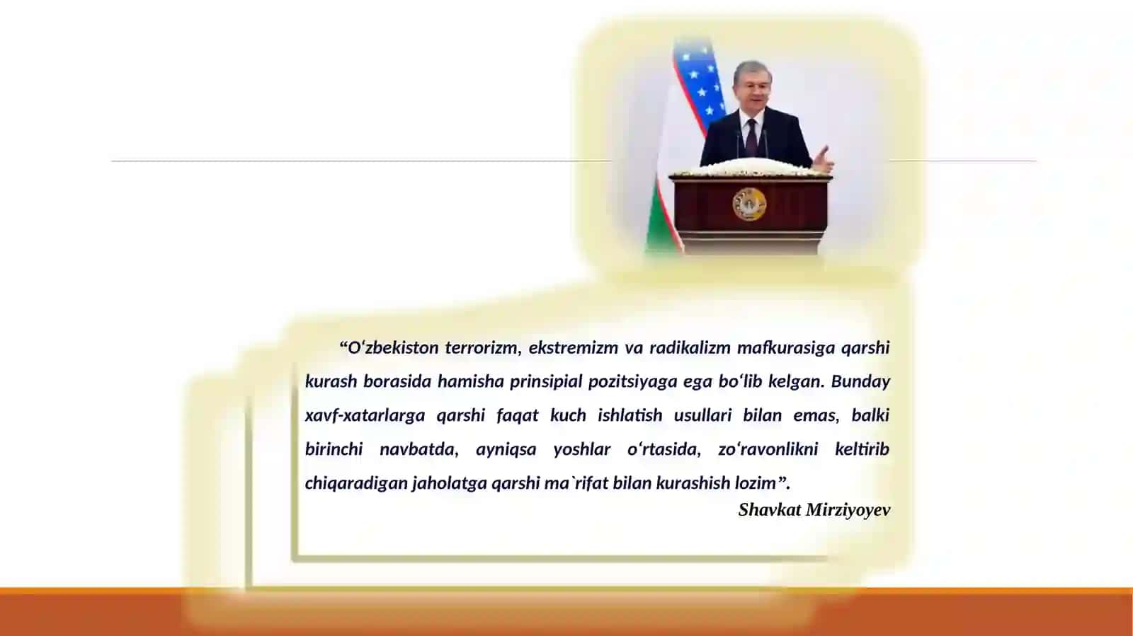 Diniy Ekstremizm, Terrorizm va Missionerlik Xavfsizlikka Tahdid 2