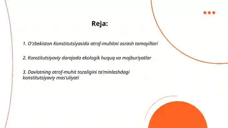 O'zbekiston Respublikasining Konstitutsiyasi 2