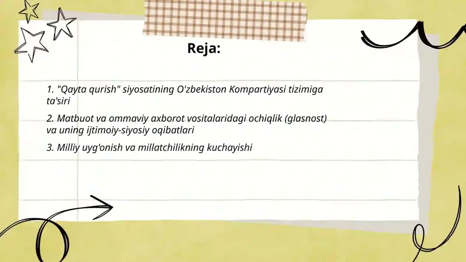 Qayta qurish siyosati 2