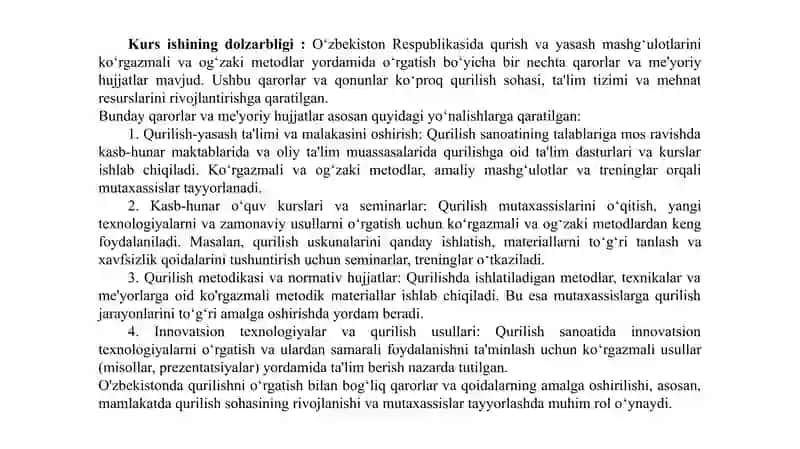 QURISH-YASASH MASHGʻULOTLARINI KOʻRGAZMALI VA OGʻZAKI METODLAR YORDAMIDA OʻRGATISHNING NAZARIY ASOSOSLARI 2