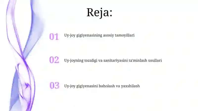 Turar joy gigiyenasi 2