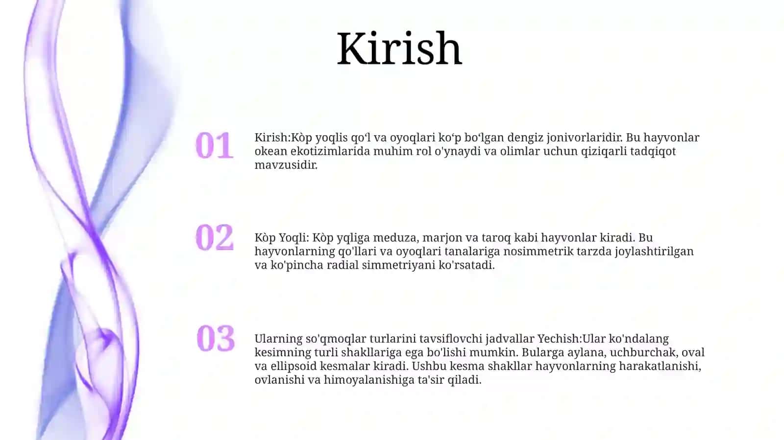 Kòp Yoqlilar,Ularning Turli Kesmalarini Tasvirlashga Oid Masalar Yechish 2