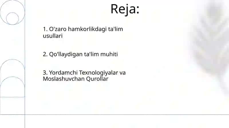 O'zaro hamkorlikdagi ta'lim usullari 2