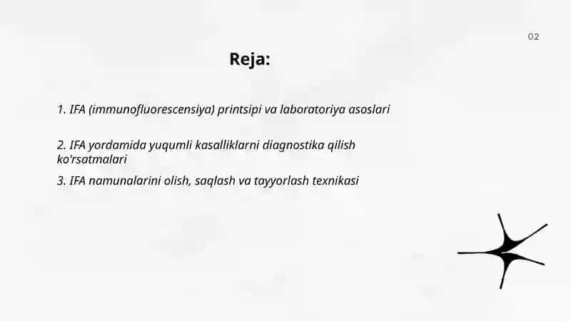 IFA, Immunologiya, PZR, Radioimmun reyaksiyalarning Tashxisi 2
