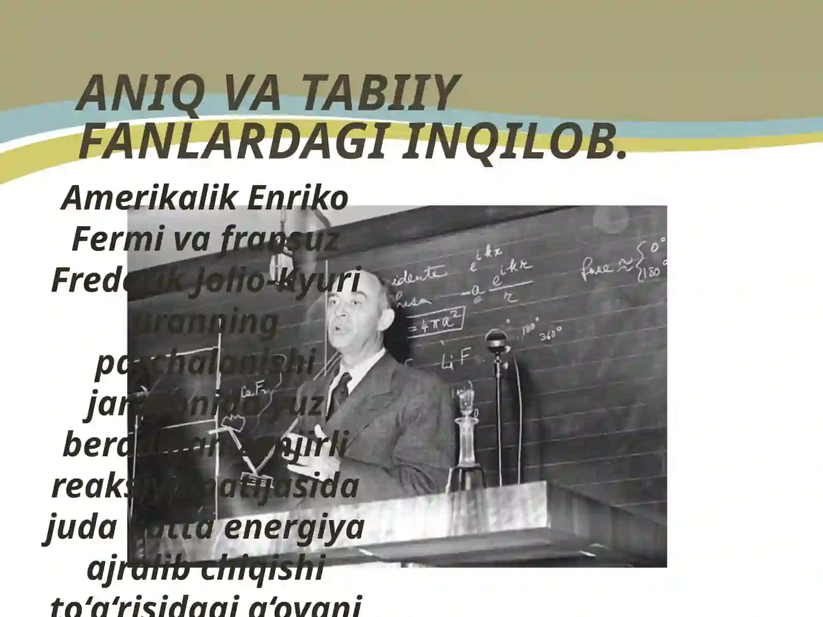 1918 – 1939-Yillardailmiy-texnik taraqqiyotning jadallashuvi, ilm-fandagi yutuqlar 2