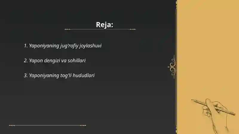 Yaponiya davlati haqida prezintatsiya 2