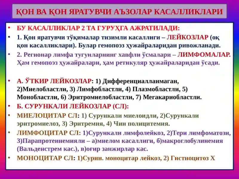 Анемия. Лейкоз 2