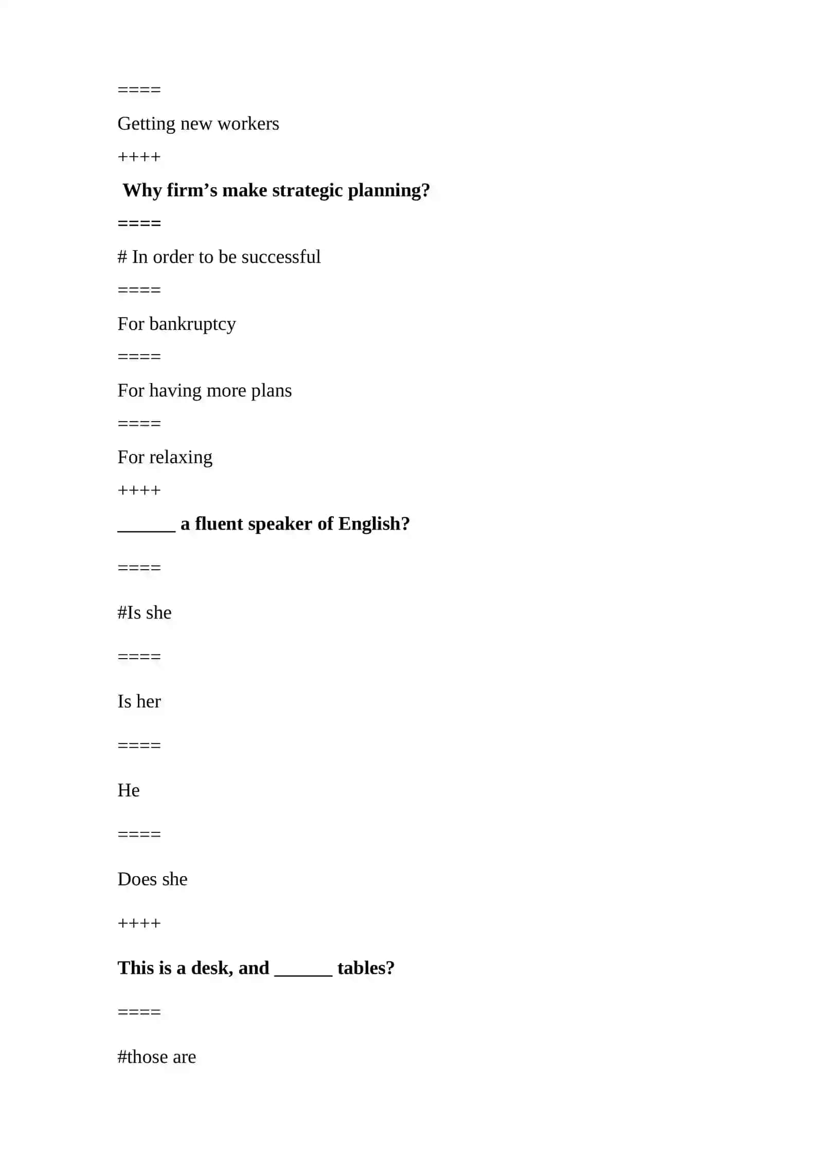 Mavzu: Why do managers plan? 2