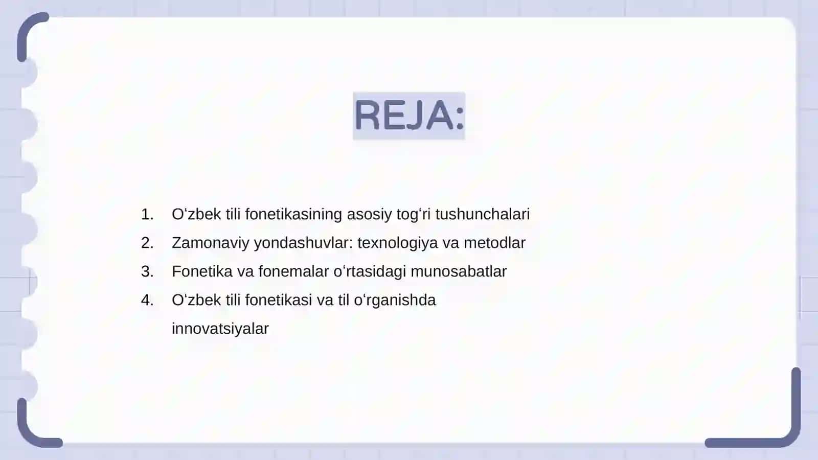 Oʻzbek tili fonetikasida zamonaviy yondashuvlar va ularning ahamiyati 2