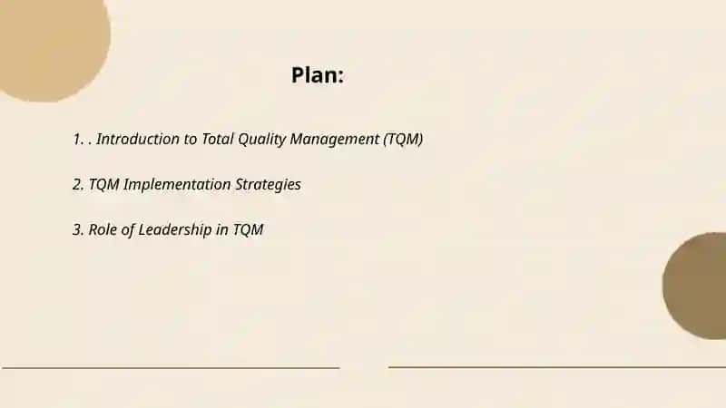 Total Quality Management (TQM) 2