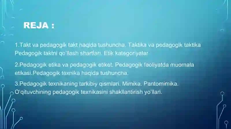 Oʻqituvchini tarbiyaviy ishlarni tashkil etish mahorati 2