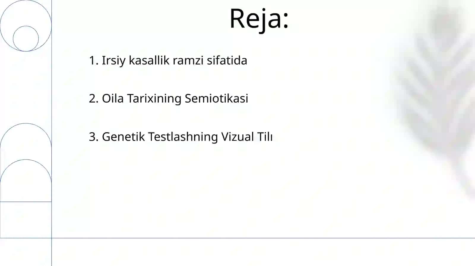 Irsiy kasalliklar semiotikasi 2
