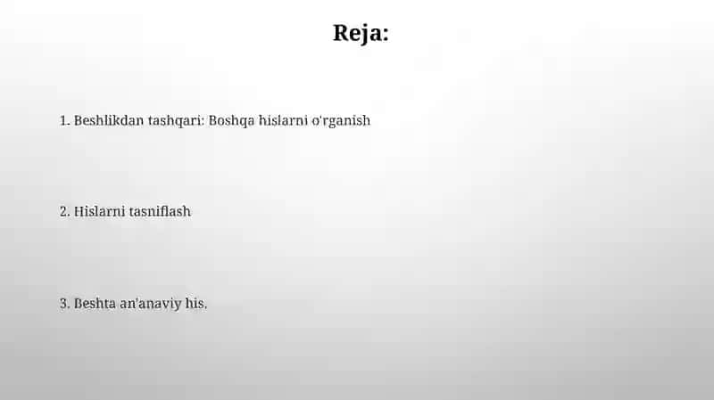Nosisepsiya: Ogʻriq Sezimi 2