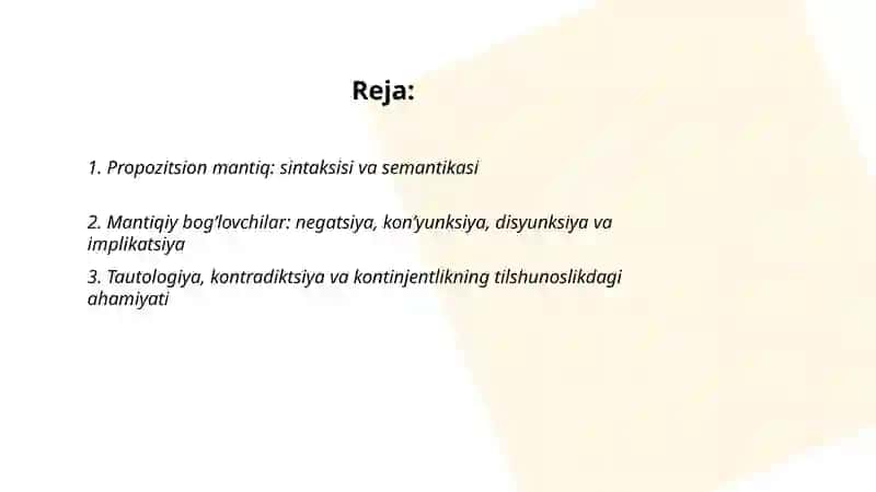 Matematik mantiq asoslari 2