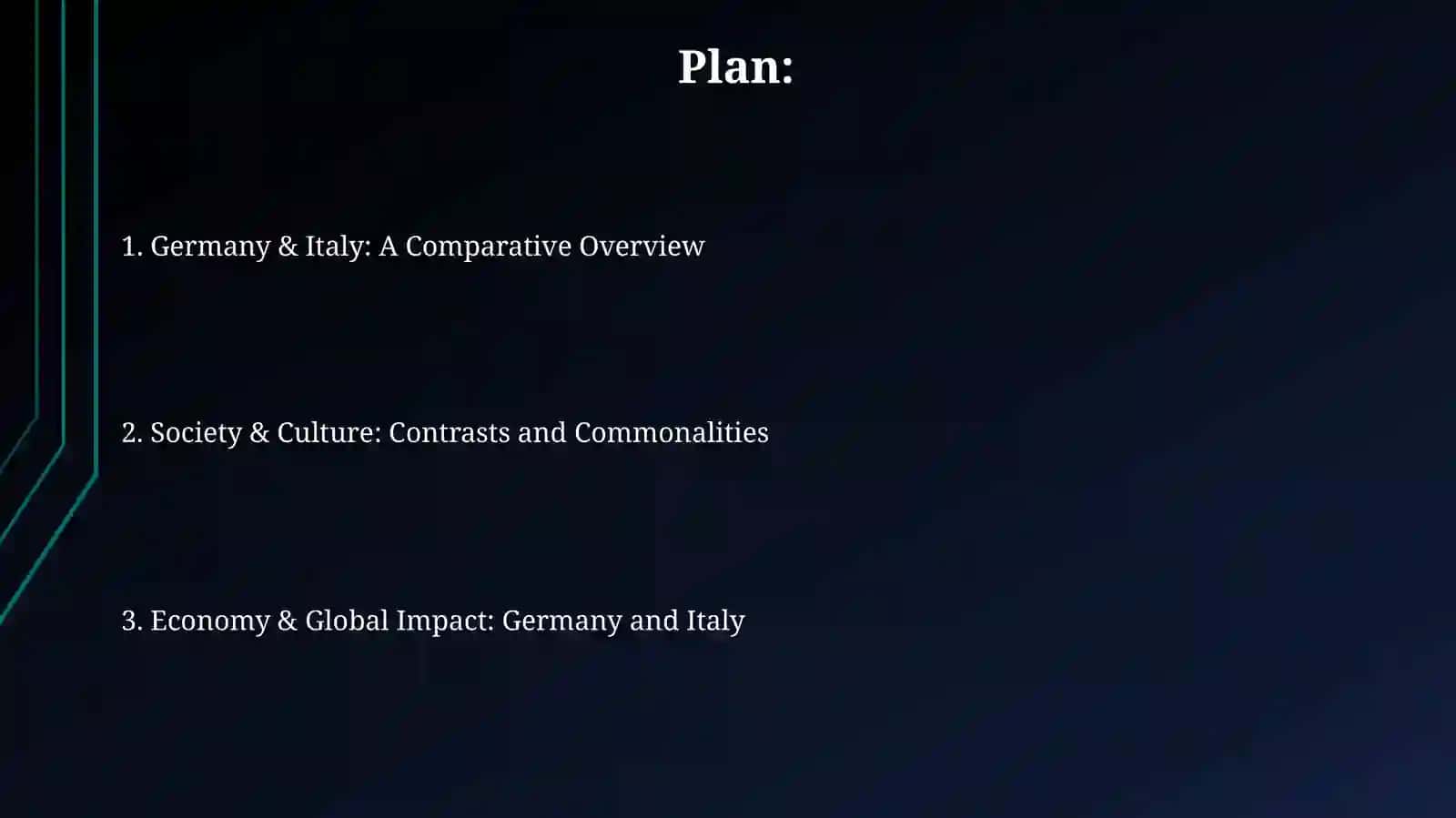 Germaniya va italiya haqida malumot 2