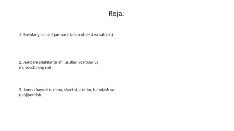 Boshlangʻich sinf jamoasi tarbiya obyekti va subyekti sifatida 2