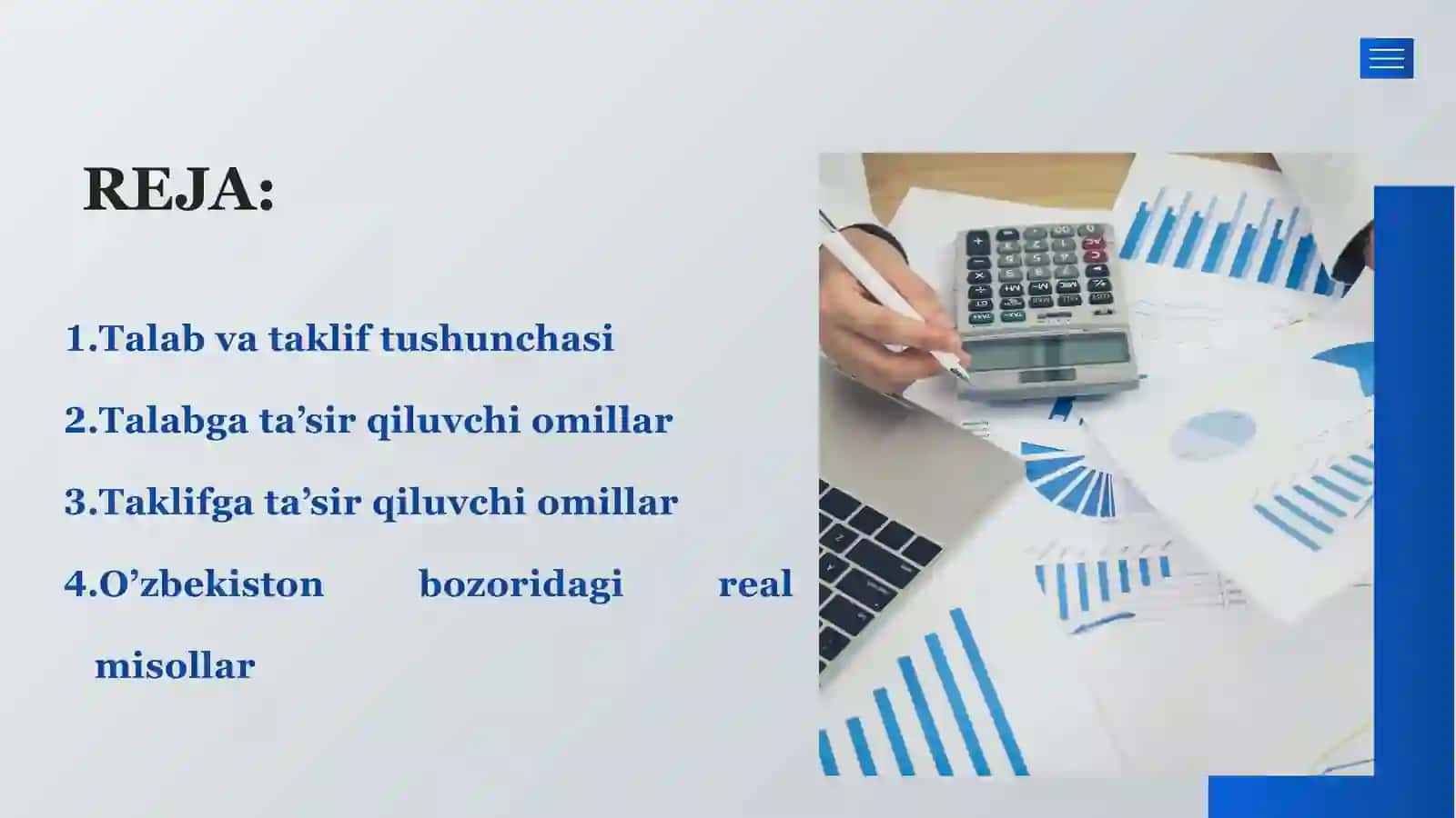 O’ZBEKISTON BOZORIDAGI TALAB VA TAKLIFGA TA’SIR QILUVCHI OMILLAR 2