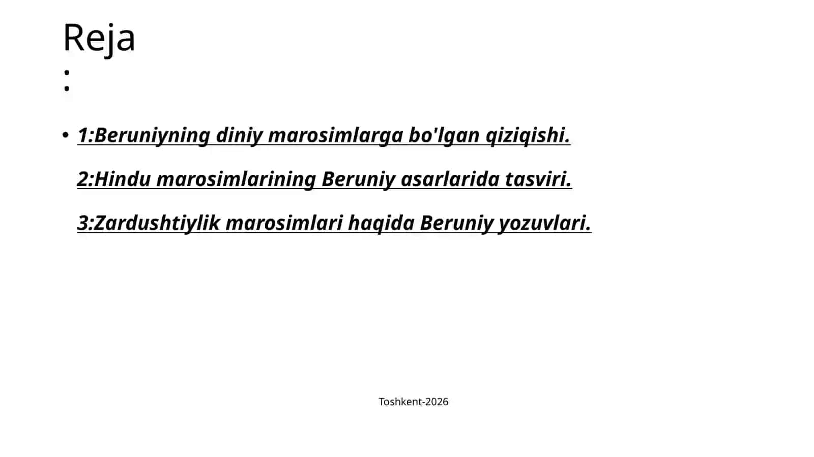 Beruniy asarlarida diniy marosimlarni yoritilishi 2