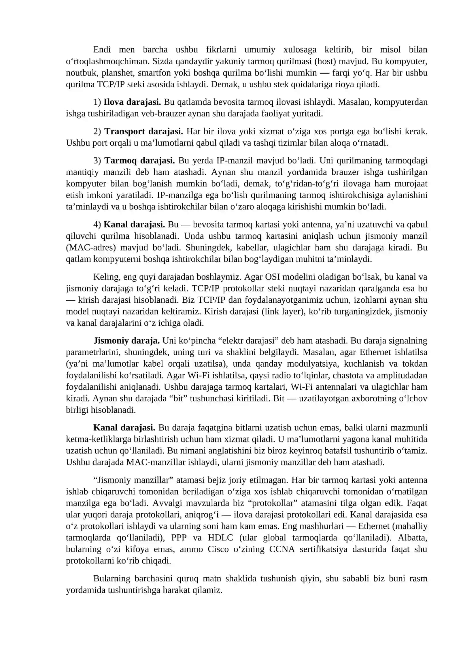 Kompyuter tarmoqlarining asoslari 2