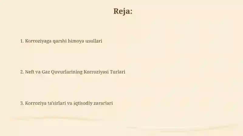 Neft gaz quvurlari karroziyasi 2