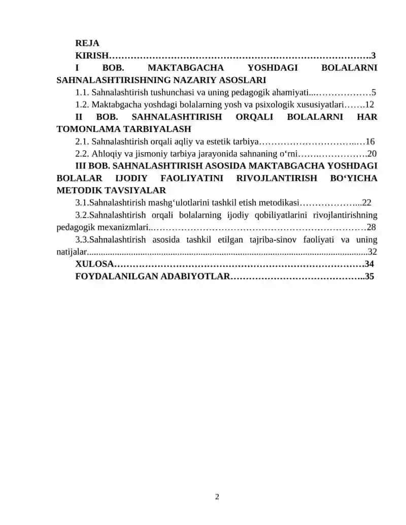 Maktabgacha yoshdagi bolalarni sahnalashtirish orqali har tomonlama aqliy, estetik, ahloqiy, jismoniy tarbiyalash 12.docx 2
