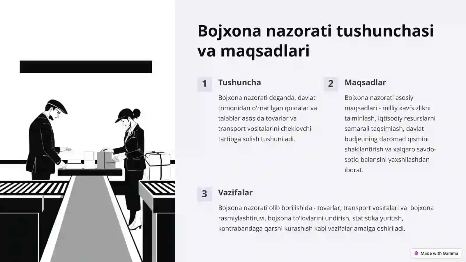 Bojxona nazoratining iqtisodiy mohiyati va ahamiyati 2