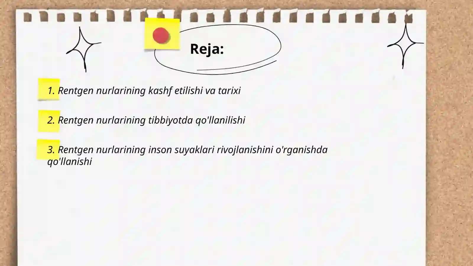 Rentgen nurlarini o'rganish tarixi, suyak va bo'g'imlar rivojlanishini rentgen nurlari yordamida o'rganish 2