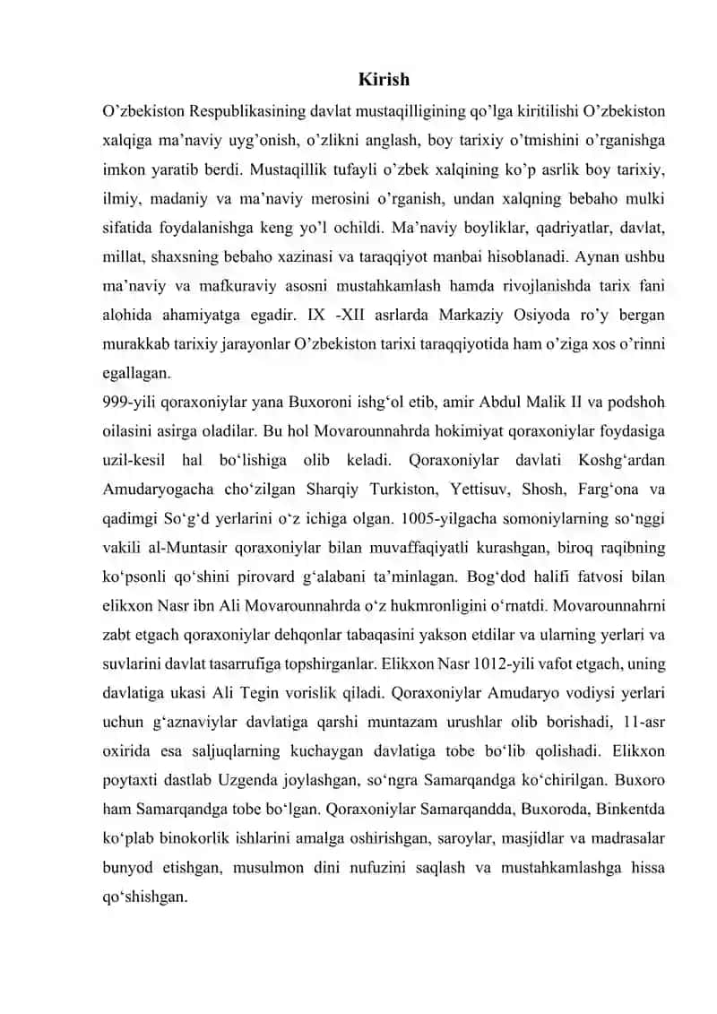 Qoraxoniylar Davlati 2
