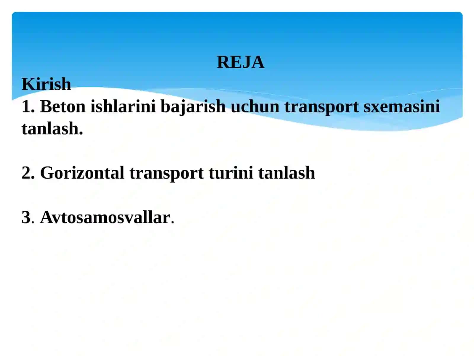 Beton qorishmasi tashish 2