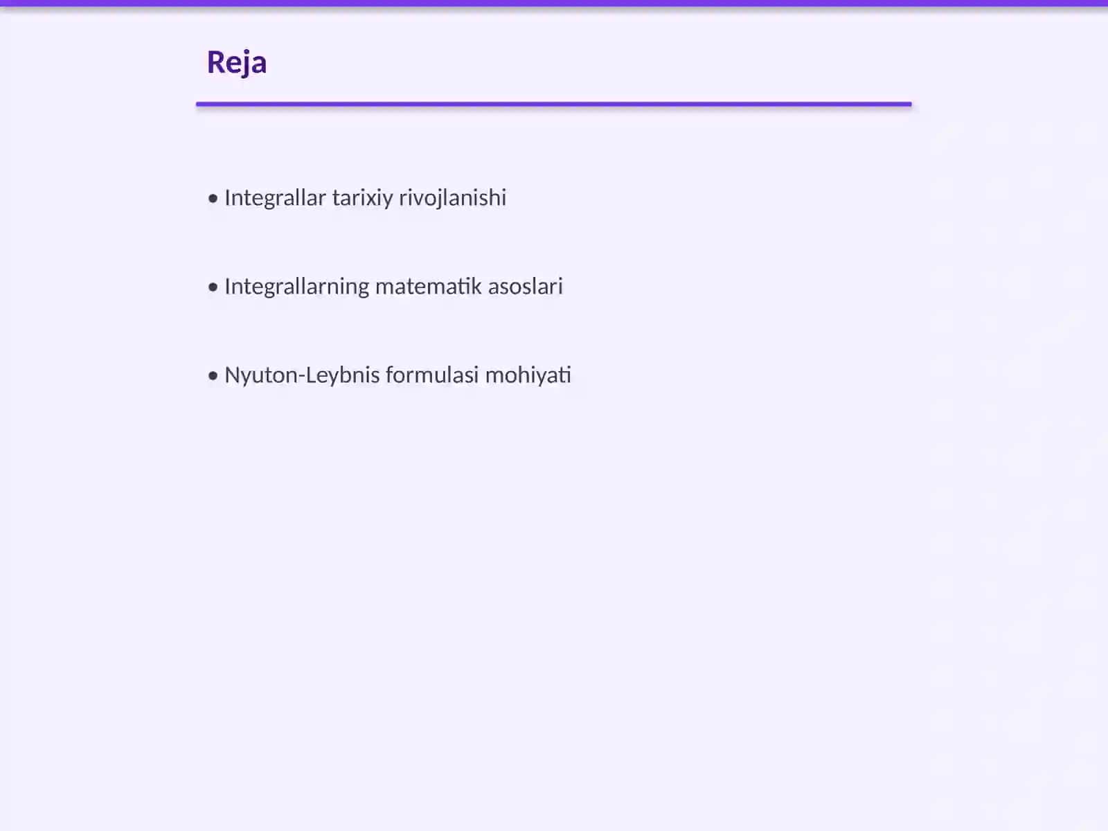 Integrallar tarixiy rivojlanishi 2