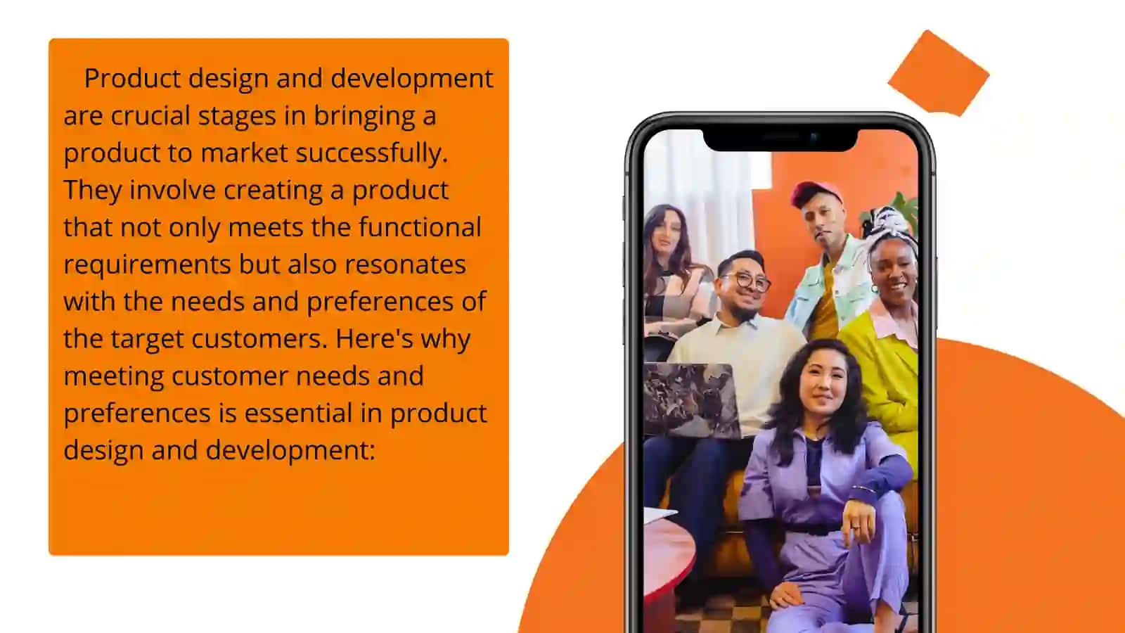 PRODUCT DESIGN AND DEVELOPMENT: IMPORTANCE OF MEETING CUSTOMER NEEDS AND PREFERENCES 2