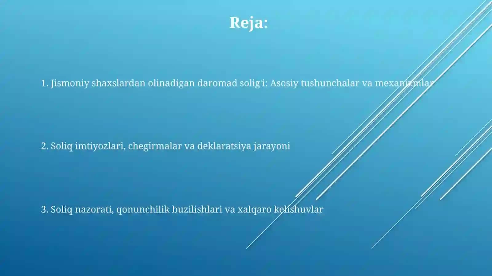 Jismoniy shaxslardan olinadigan daromad solig'i 2