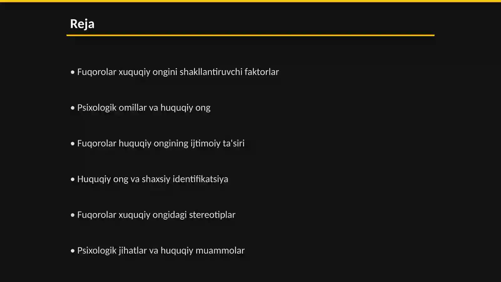 Fuqorolar xuquqiy ongining psixologik jihatlari 2