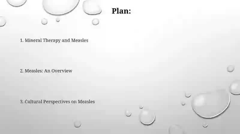 Mineral Therapy and Measles 2