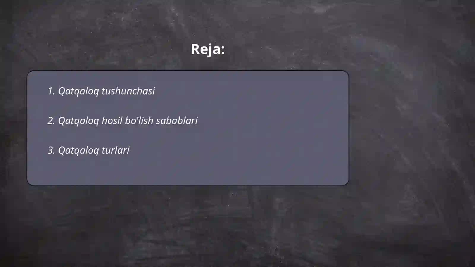 Qatqaloq hosil qilish xsullari va ularni yoqotish yo'llari 2
