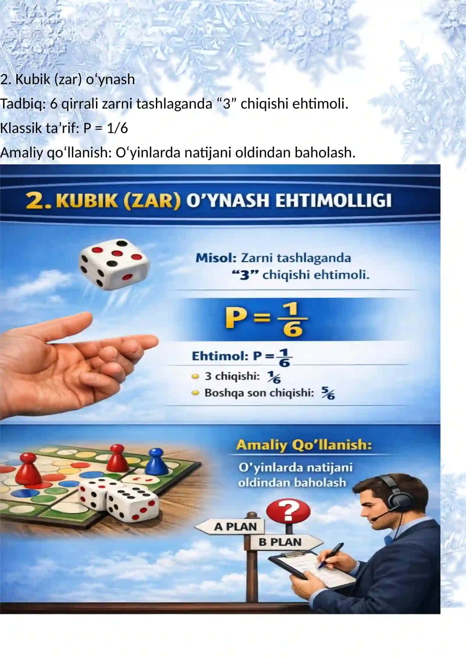 ehtimollar nazaryasi fanidan 2