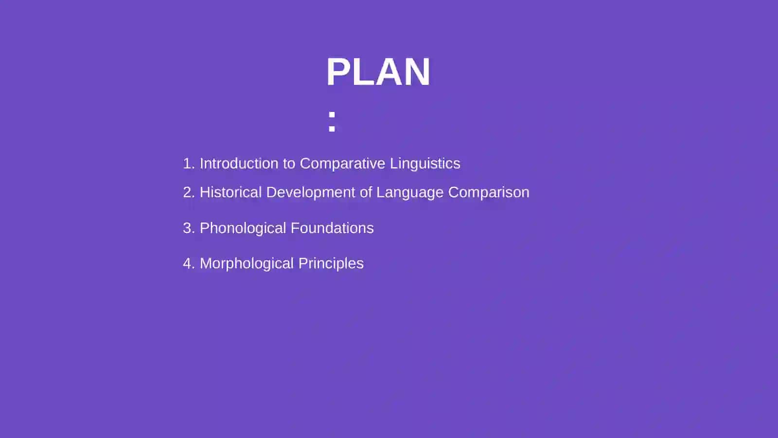 Theoretical Foundations of Comparative Linguistics 2