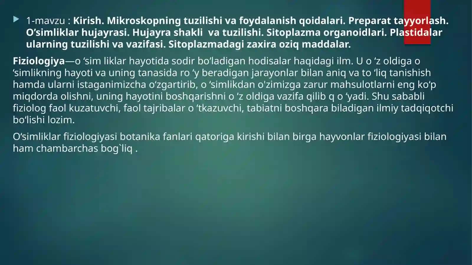 Sitoplazma organoidlari va plastidlari 2
