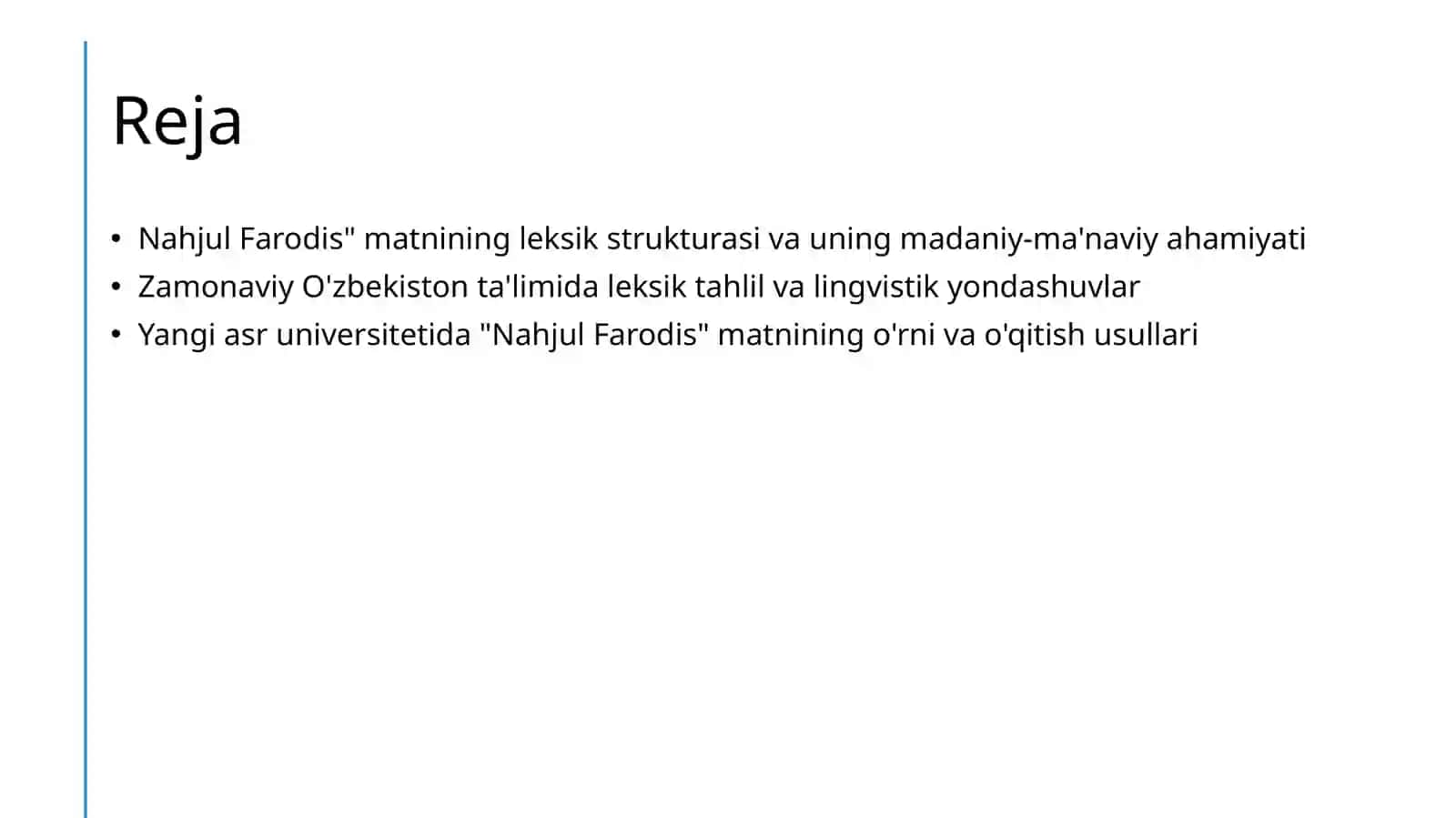 "Nahjul Farodis" matnining leksik strukturasi va uning madaniy-ma'naviy ahamiyati 2