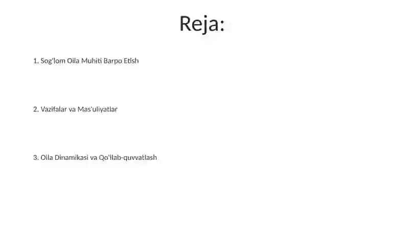 Oiladagi burch va masʼuliyat 2