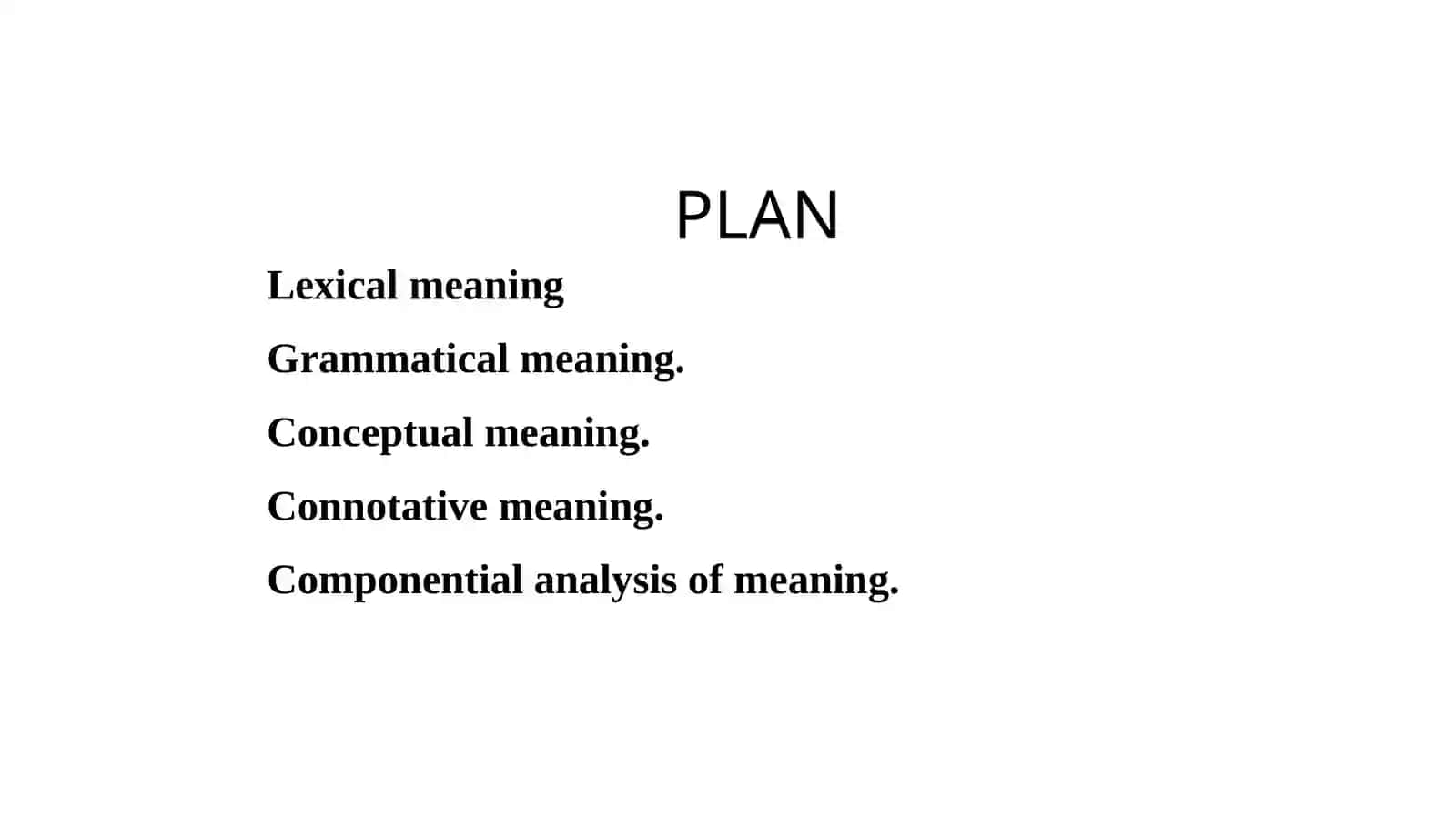 Types of word meaning 2