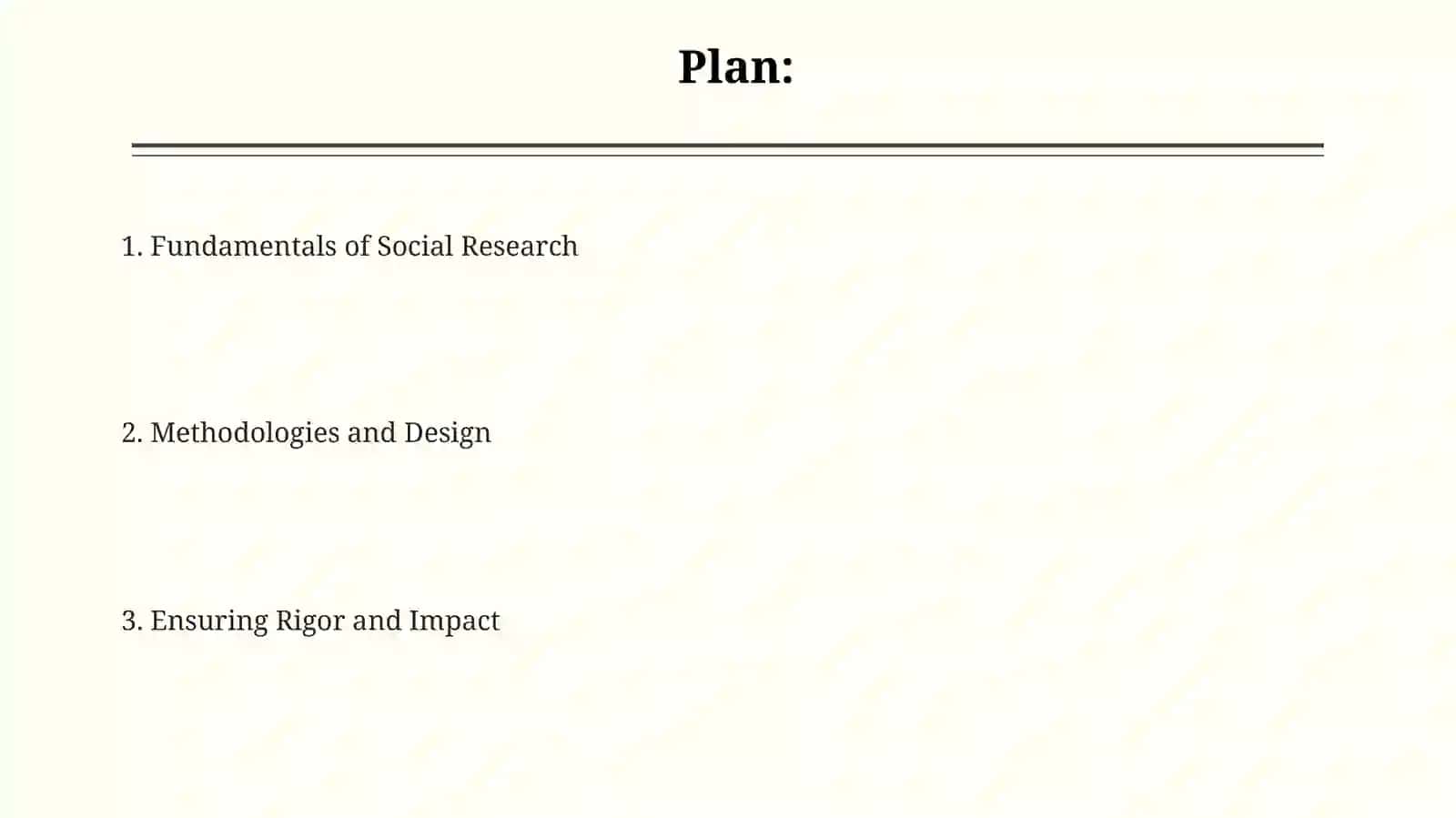 Fundamentals of Social Research 2