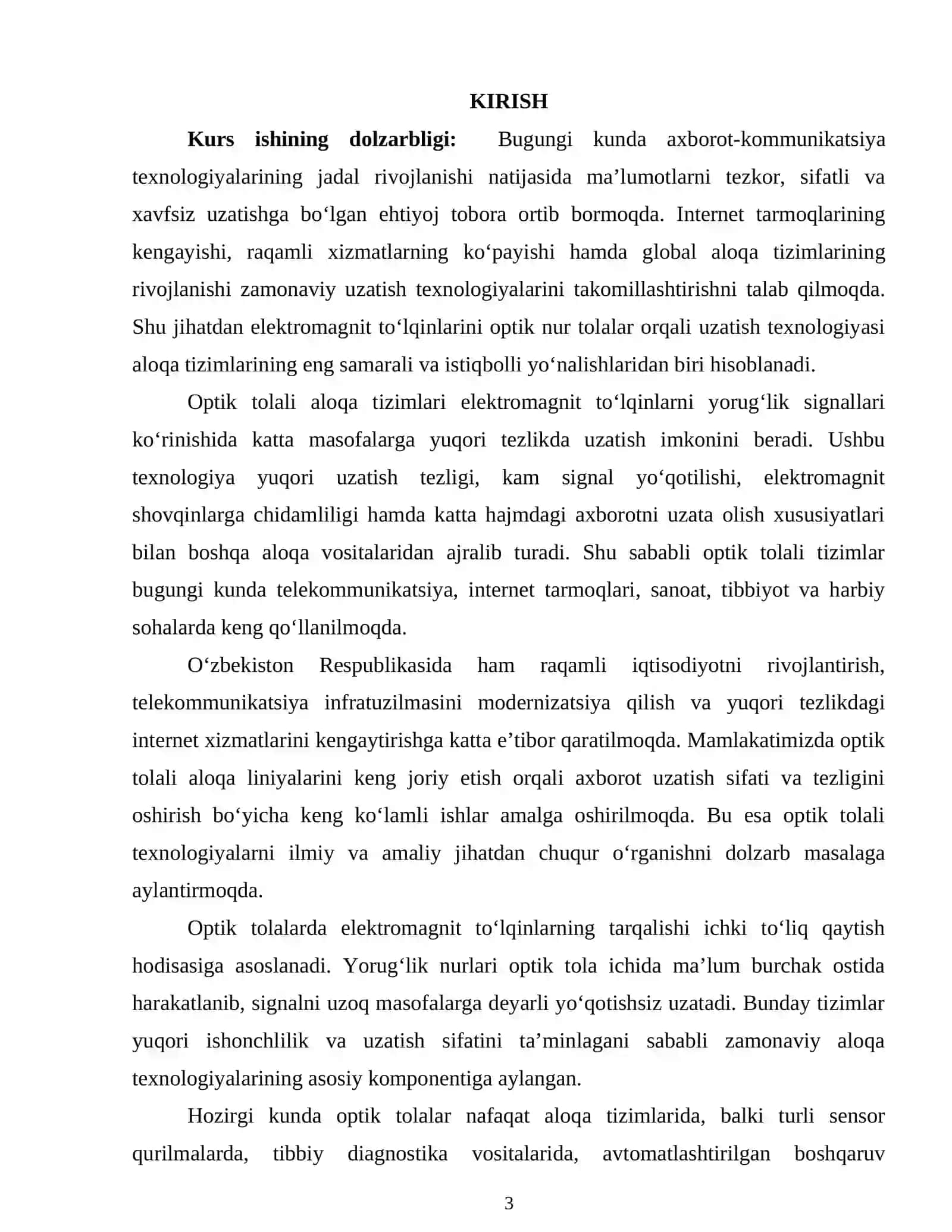 Elektromagnit to'lqinlarini optik nur tolalarda qollanilishi.docx 2