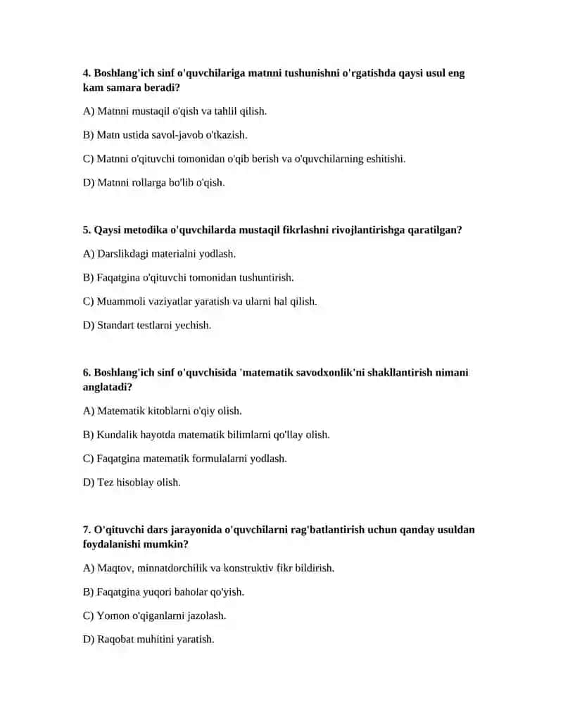 Boshlang'ich ta'lim metodikasi 2