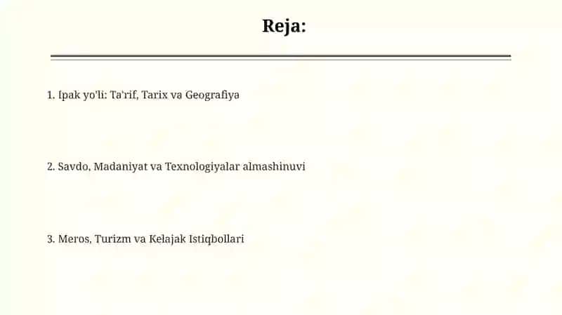 Buyuk ipak yo'li va uning insoniyatga tarixi 2